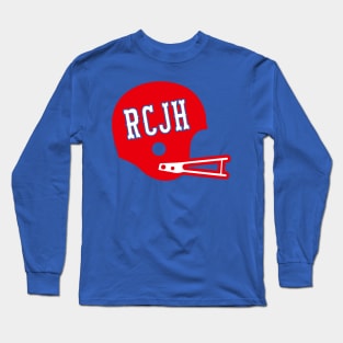 Kansas RCJH Football Helmet Long Sleeve T-Shirt